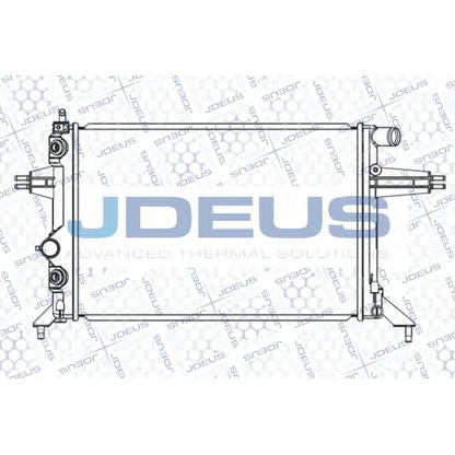 Photo Radiateur, refroidissement du moteur JDEUS 020M29