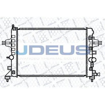 Photo Radiateur, refroidissement du moteur JDEUS 020M60