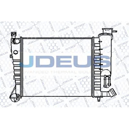 Foto Kühler, Motorkühlung JDEUS 021B21