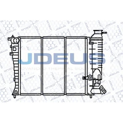 Photo Radiateur, refroidissement du moteur JDEUS 021E31