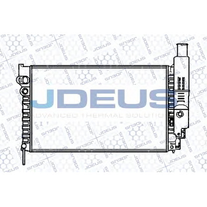 Photo Radiator, engine cooling JDEUS 021V25