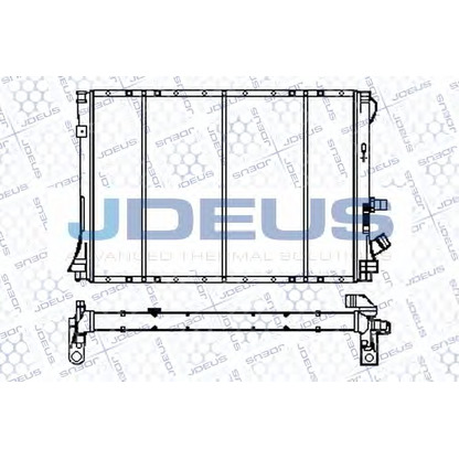 Foto Kühler, Motorkühlung JDEUS 023M70