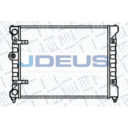 Photo Radiateur, refroidissement du moteur JDEUS 025V10