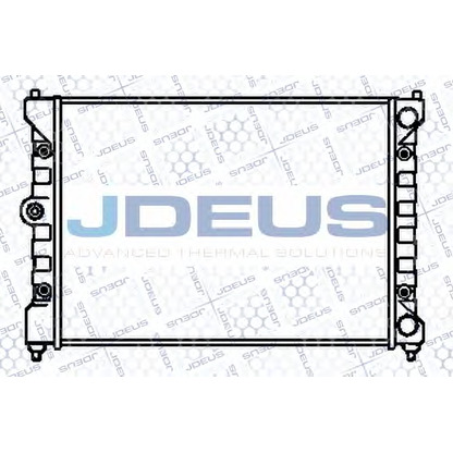 Foto Radiador, refrigeración del motor JDEUS 025V12