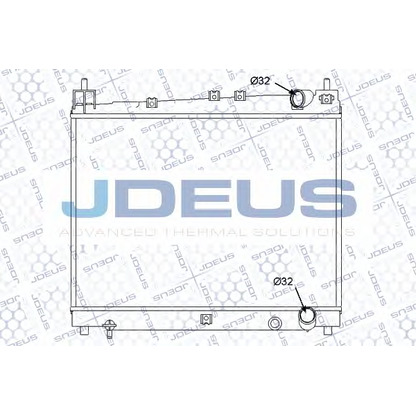 Foto Radiador, refrigeración del motor JDEUS 028M56