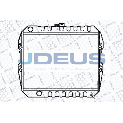 Photo Radiator, engine cooling JDEUS 028N35