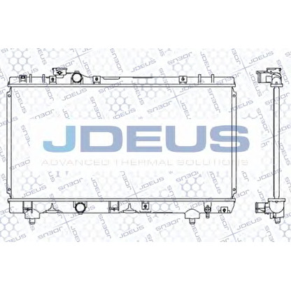 Foto Radiatore, Raffreddamento motore JDEUS 028N48