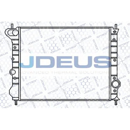 Foto Radiatore, Raffreddamento motore JDEUS 036M09