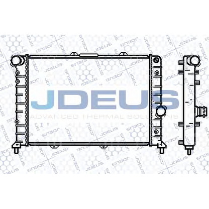 Photo Radiateur, refroidissement du moteur JDEUS 036M10