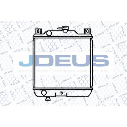 Foto Radiatore, Raffreddamento motore JDEUS 042M06