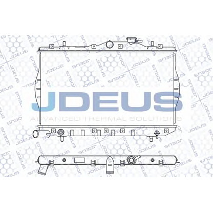 Photo Radiator, engine cooling JDEUS 054M10