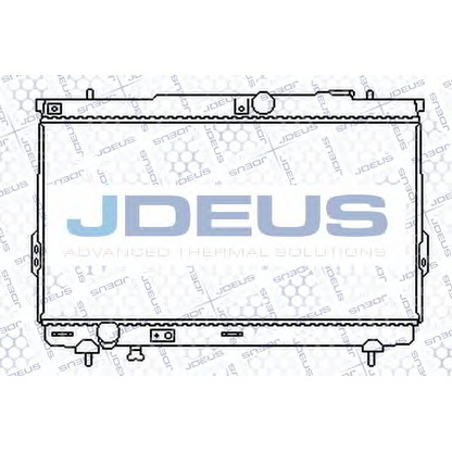 Photo Radiator, engine cooling JDEUS 054M24