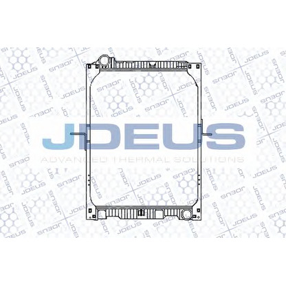 Photo Radiateur, refroidissement du moteur JDEUS 117M01