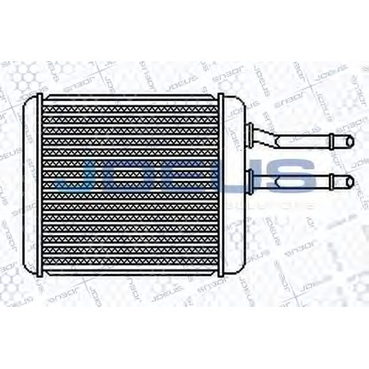 Фото Теплообменник, отопление салона JDEUS 200M12