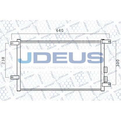 Фото Конденсатор, кондиционер JDEUS 700M10