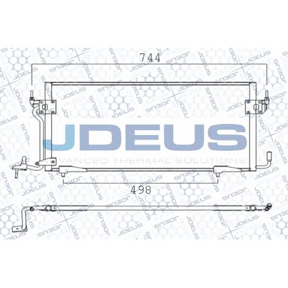 Photo Condenser, air conditioning JDEUS 707M37