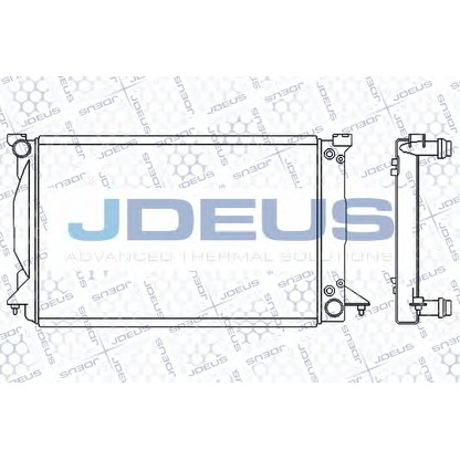 Foto Radiatore, Raffreddamento motore JDEUS 001M13