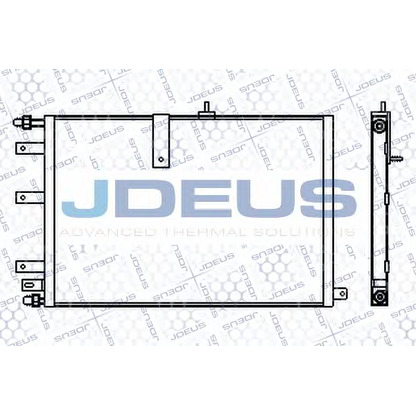 Фото Конденсатор, кондиционер JDEUS 724M07