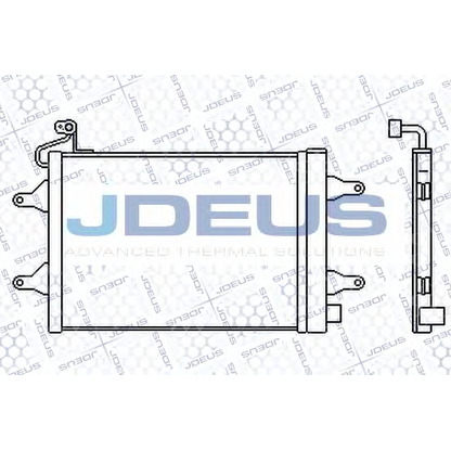 Foto Kondensator, Klimaanlage JDEUS 738M02