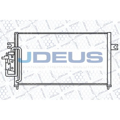 Фото Конденсатор, кондиционер JDEUS 754M05