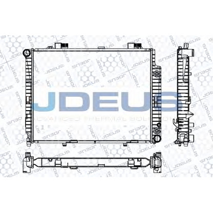 Photo Radiateur, refroidissement du moteur JDEUS RA0170910