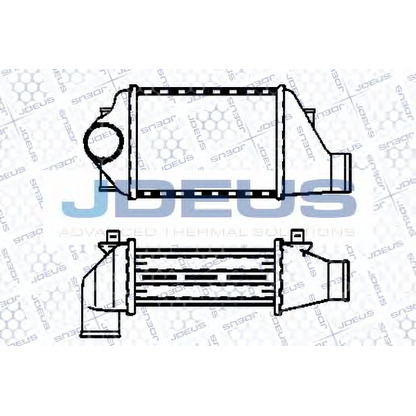 Foto Intercooler JDEUS 811V11