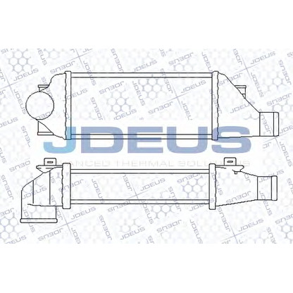 Foto Radiador de aire de admisión JDEUS 811V19