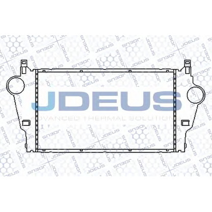 Photo Intercooler, charger JDEUS 823M29A