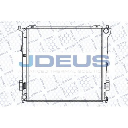 Photo Radiator, engine cooling JDEUS 054M29