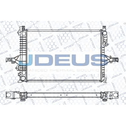 Photo Radiator, engine cooling JDEUS RA0310530