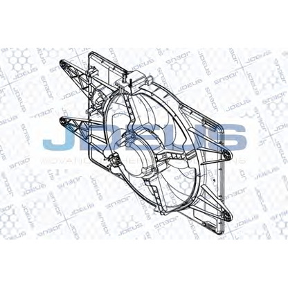 Foto Lüfter, Motorkühlung JDEUS EV832700
