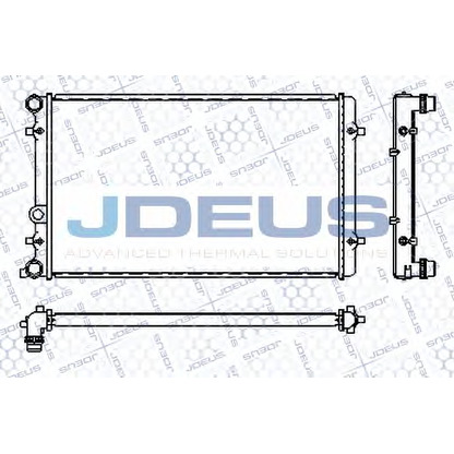 Photo Radiateur, refroidissement du moteur JDEUS RA0010190