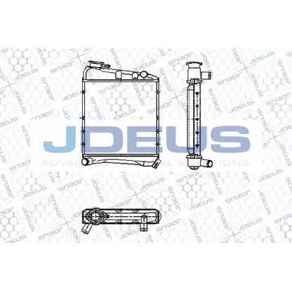 Photo Radiateur, refroidissement du moteur JDEUS RA0020400