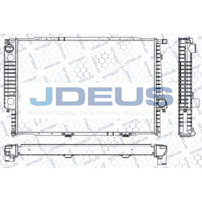 Foto Radiatore, Raffreddamento motore JDEUS RA0050080