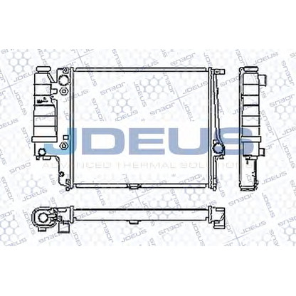 Photo Radiateur, refroidissement du moteur JDEUS RA0050390