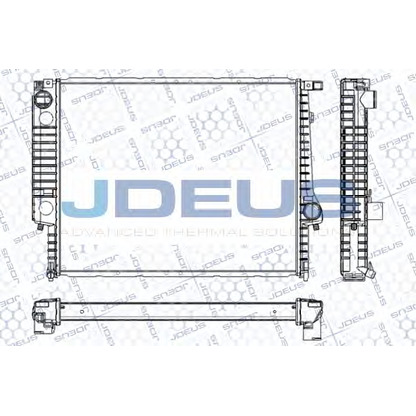 Photo Radiateur, refroidissement du moteur JDEUS RA0050440