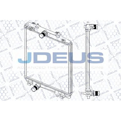 Photo Radiateur, refroidissement du moteur JDEUS RA0070150