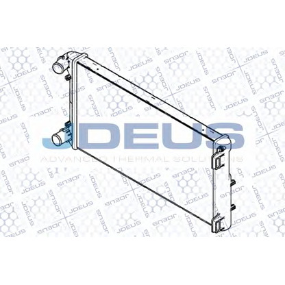 Foto Radiatore, Raffreddamento motore JDEUS RA0111000