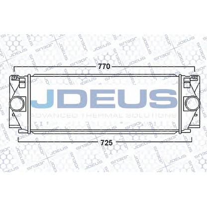 Foto Intercooler JDEUS 830M54