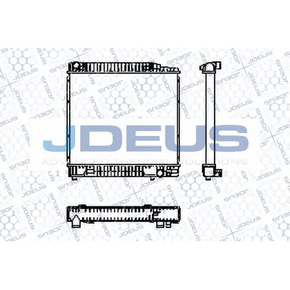 Photo Radiateur, refroidissement du moteur JDEUS RA0170060