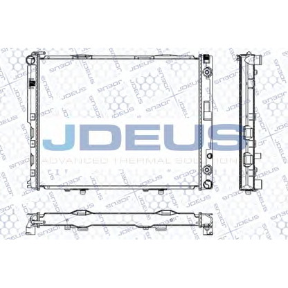 Photo Radiateur, refroidissement du moteur JDEUS RA0170430