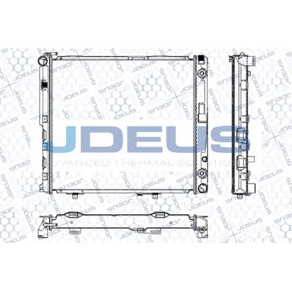 Foto Kühler, Motorkühlung JDEUS RA0170460