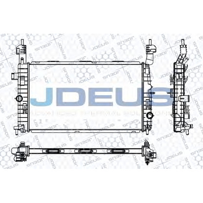 Photo Radiateur, refroidissement du moteur JDEUS RA0200920