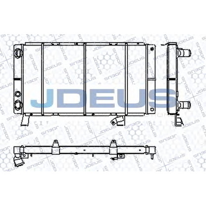 Photo Radiateur, refroidissement du moteur JDEUS RA0210200