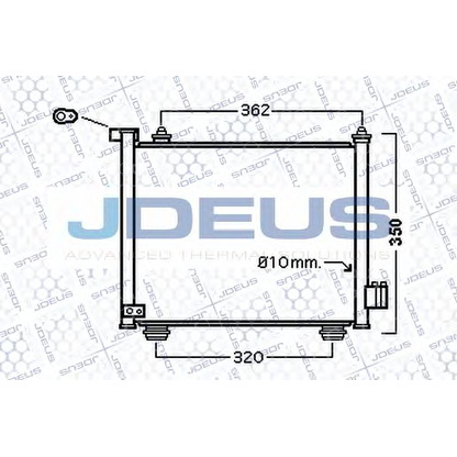 Фото Конденсатор, кондиционер JDEUS 720M11