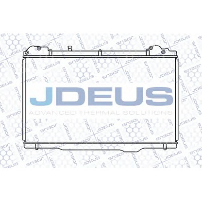 Photo Radiator, engine cooling JDEUS RA0230510