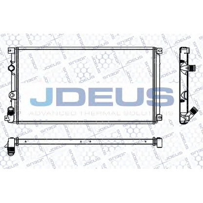 Photo Radiateur, refroidissement du moteur JDEUS RA0230730