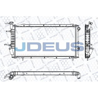 Foto Kühler, Motorkühlung JDEUS RA0260061