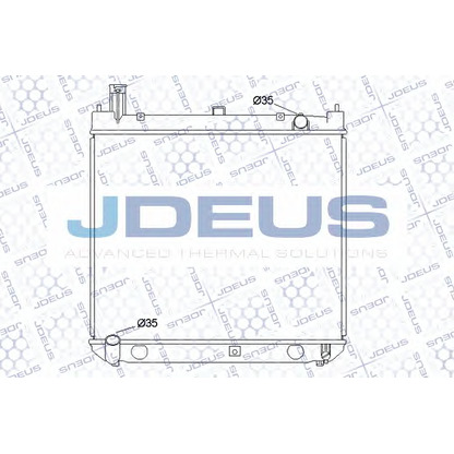 Photo Radiateur, refroidissement du moteur JDEUS 028M06