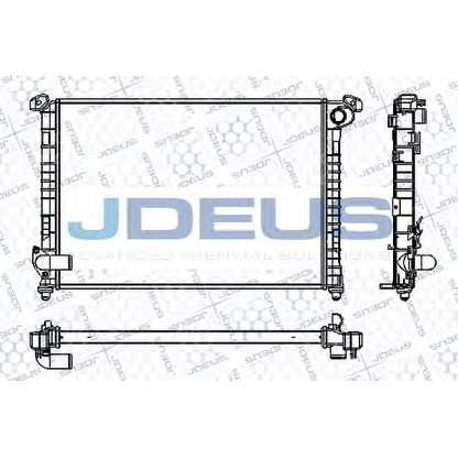 Foto Kühler, Motorkühlung JDEUS RA0700000